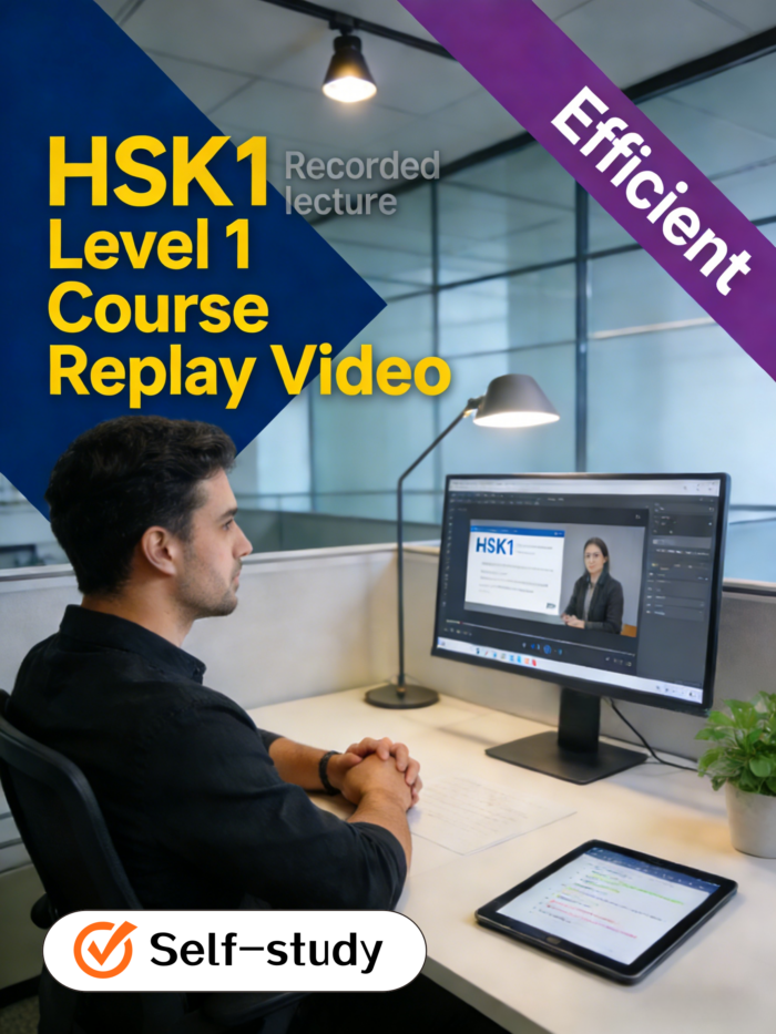 HSK1 Mastery: 15 Professional Online Courses by Expert Teachers (Standard Textbook Focus)