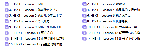 HSK1 Mastery: 15 Professional Online Courses by Expert Teachers (Standard Textbook Focus)