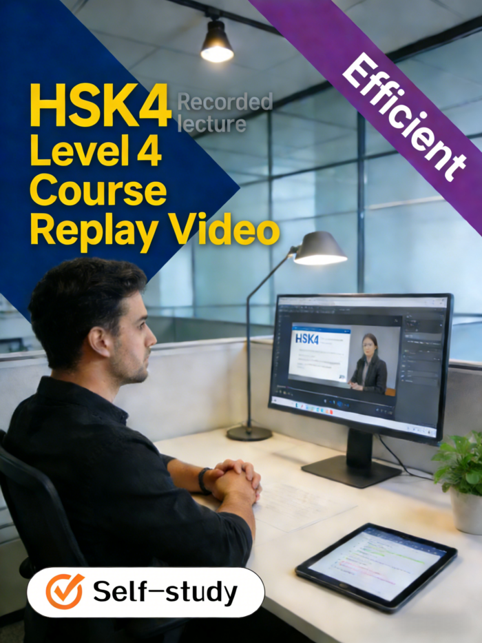 HSK4 Proficiency: 40 Expert-Led Online Courses (Standard Textbook In-Depth Explanation)