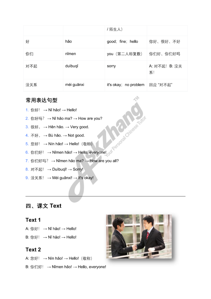 HSK Standard Course Level 1, Full Level 15 Lessons