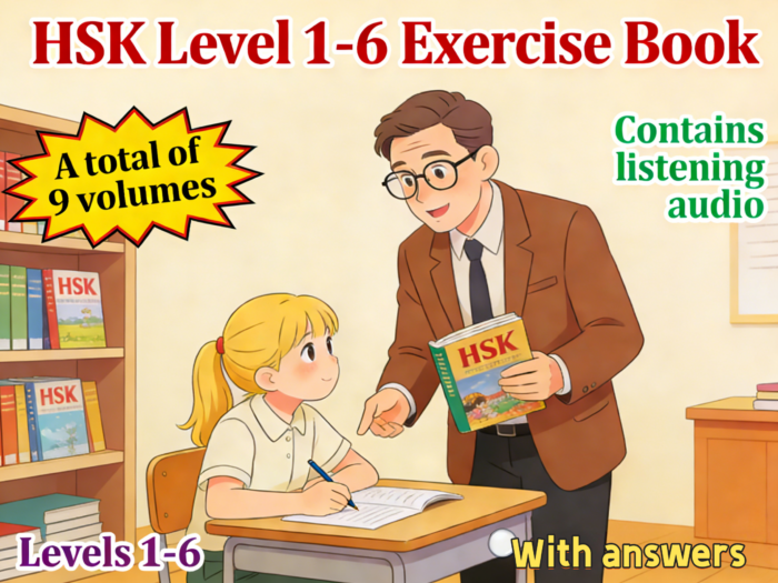 生成产品分类图标 (1) HSK Level 1-6 Standard Course Original Workbooks Collection