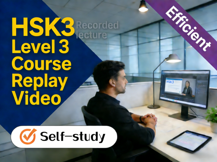HSK3 Excellence: 20 Expert-Led Online Courses (Standard Textbook Comprehensive Explanation)