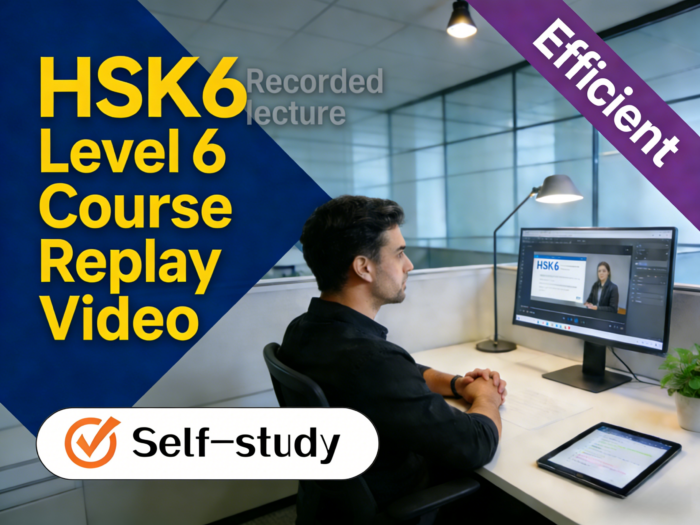 HSK6 Apex Mastery: 80 Expert-Led Online Courses (Standard Textbook Ultimate In-Depth Explanation)