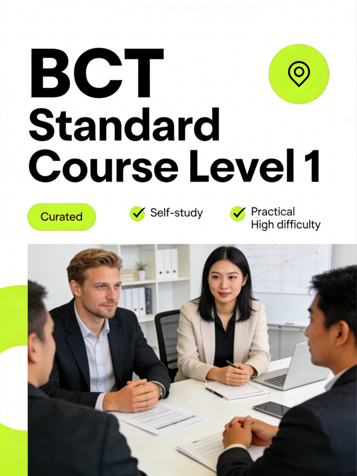 BCT Level 1 Essential Cross-Border Trade (20-Lesson Self-Study Course)