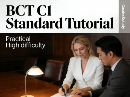 BCT C1 Cross-Border Trade & E-Commerce Mastery (28-Lesson Self-Study Course)